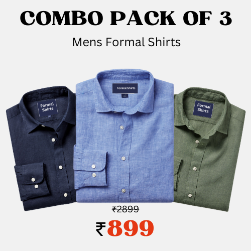 100% Cotton Latest Printed Casual Shirts (Combo Pack of 3)