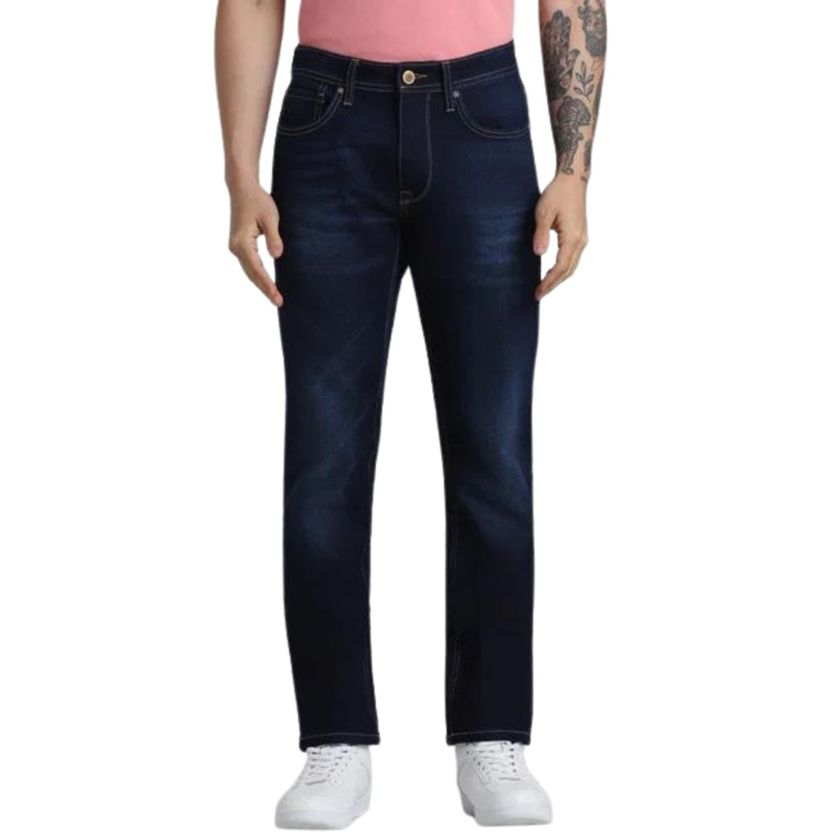 Jeans Combo Pack of 2 Men  Blue Low Rise Regular Fit Jeans